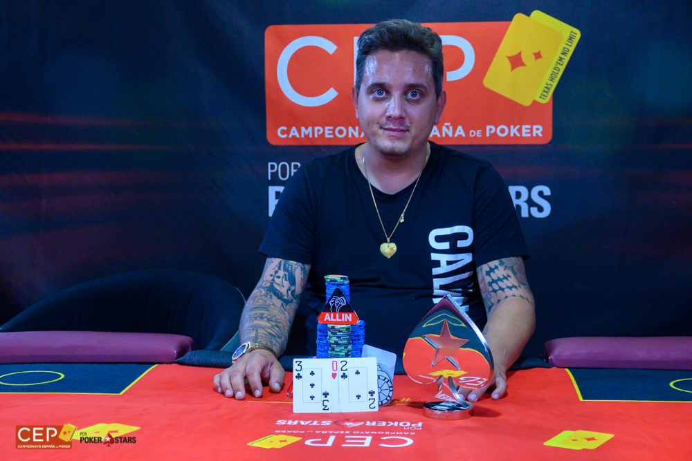 Jose Manuel Núñez campeón del CEP por PokerStars Madrid 2019