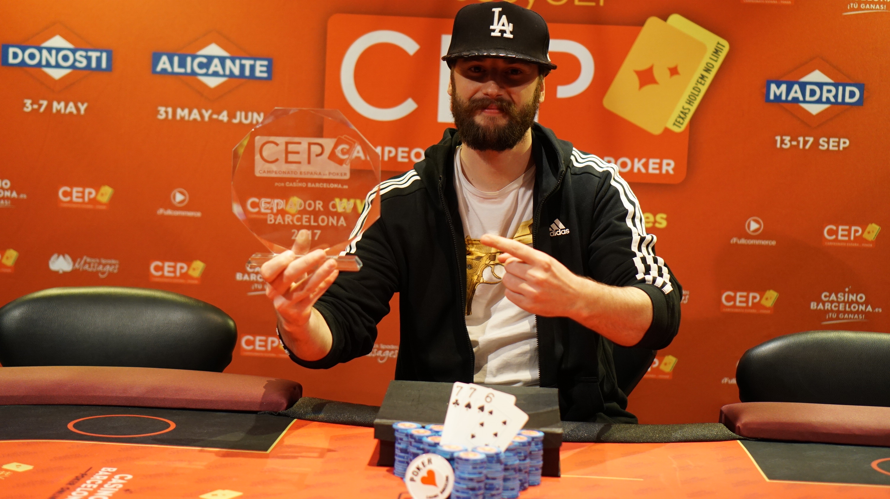 Philippe Noble campeón del CEP Barcelona de los récords