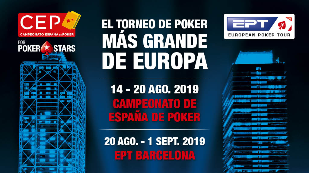 CEP y EPT llenarán Casino Barcelona  del mejor poker mundial