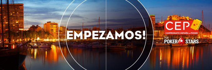 Comienza el CEP por PokerStars Alicante 2019