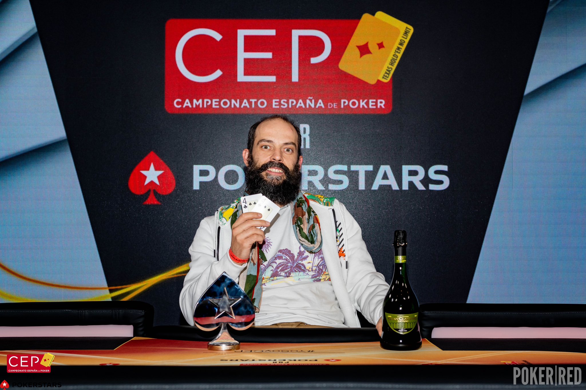 José González, campeón del segundo CEP por PokerStars más multitudinario de la historia