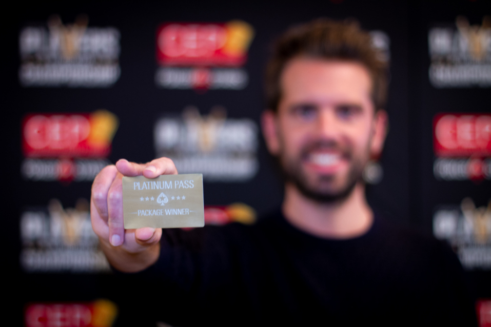 El campeón del CEP por PokerStars recibirá un Platinum Pass para jugar el PSPC