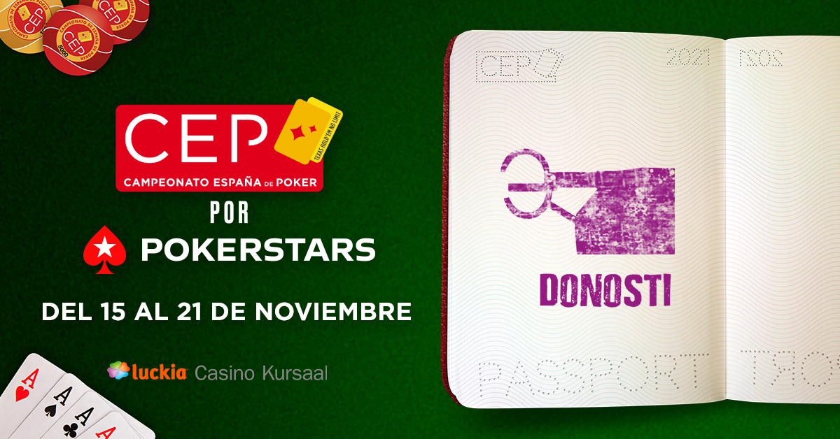 Donosti, próxima parada del Campeonato de España de Poker por PokerStars