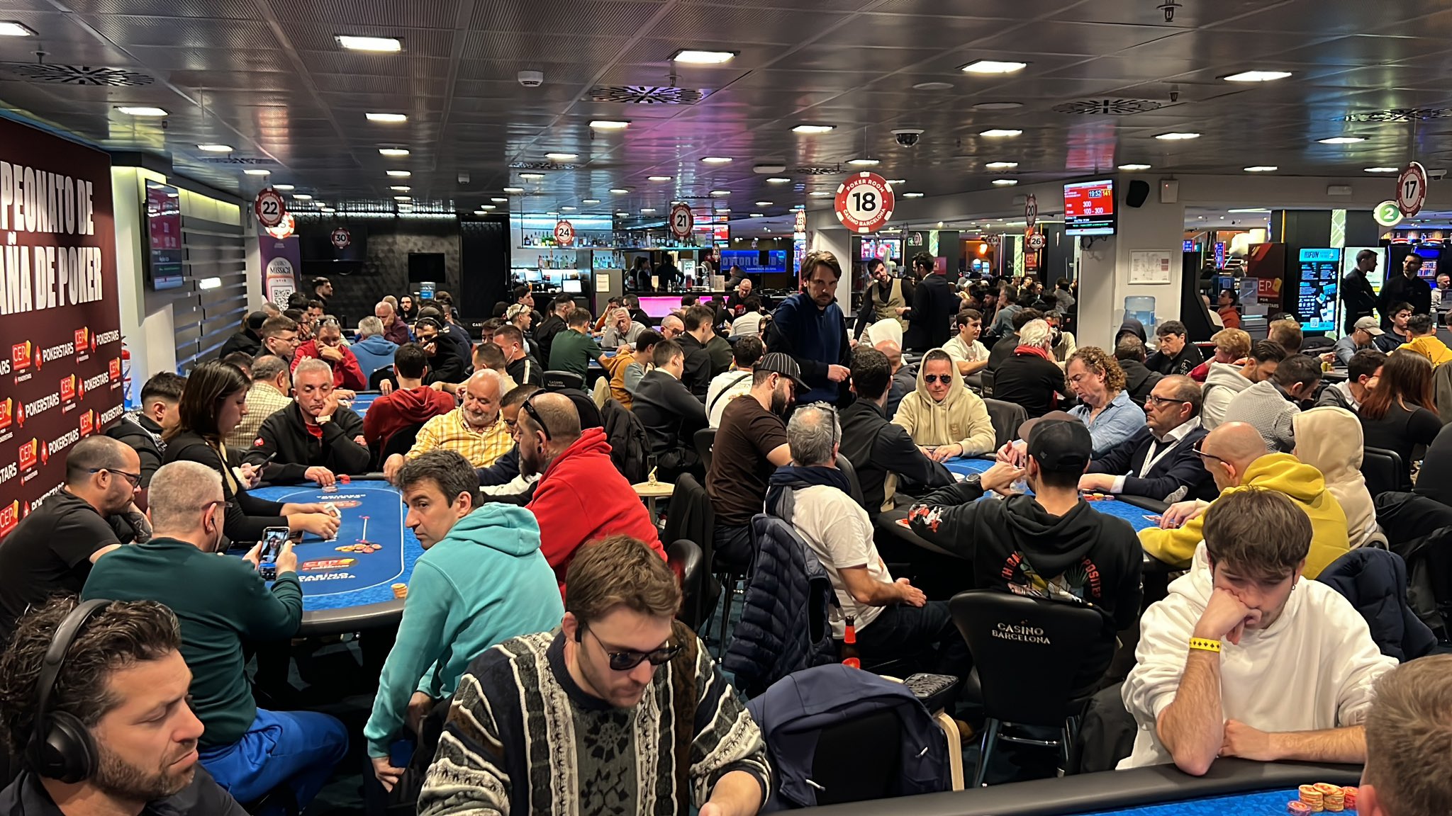 El Main Event del CEP Barcelona roza las 600 entradas