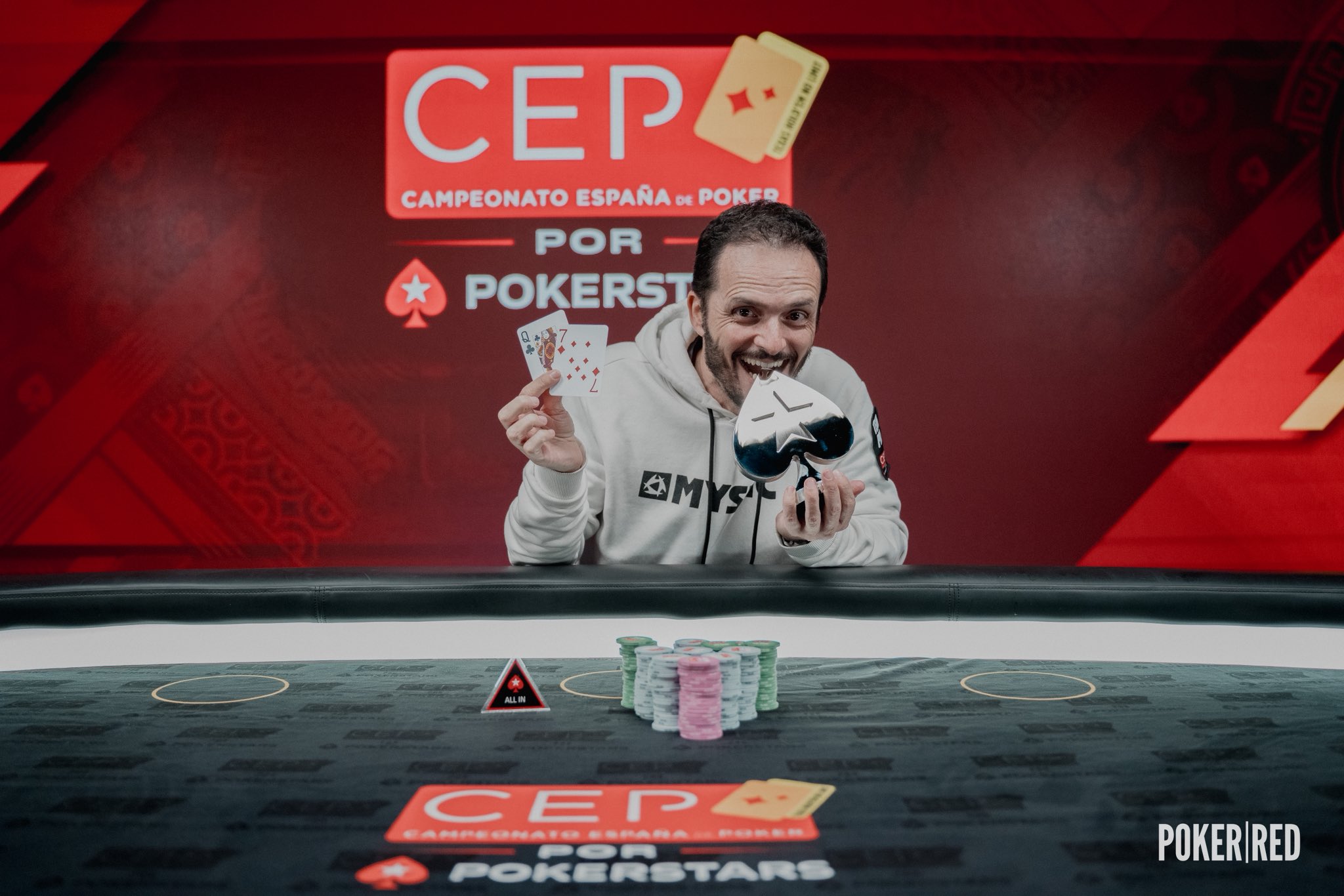 Daniel Hernández conquista el Main Event de un CEP Málaga de récord con 1.007 entradas